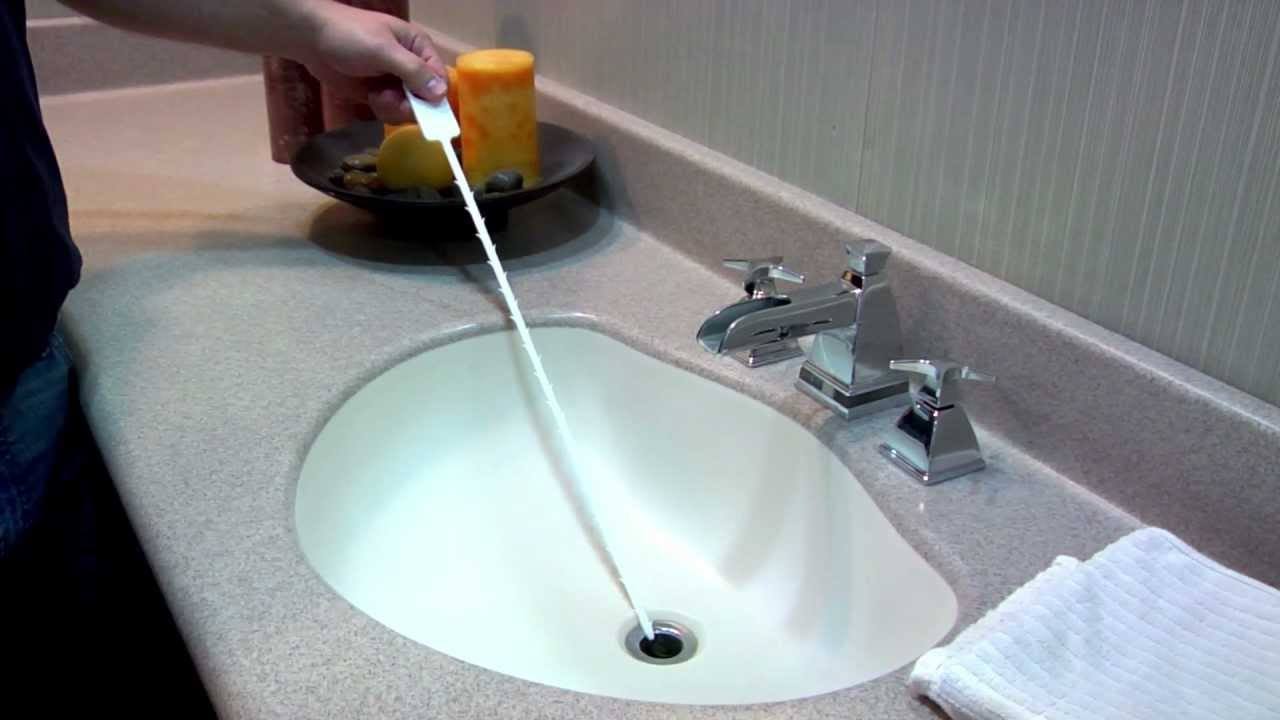 clogged drain in bathroom sink
